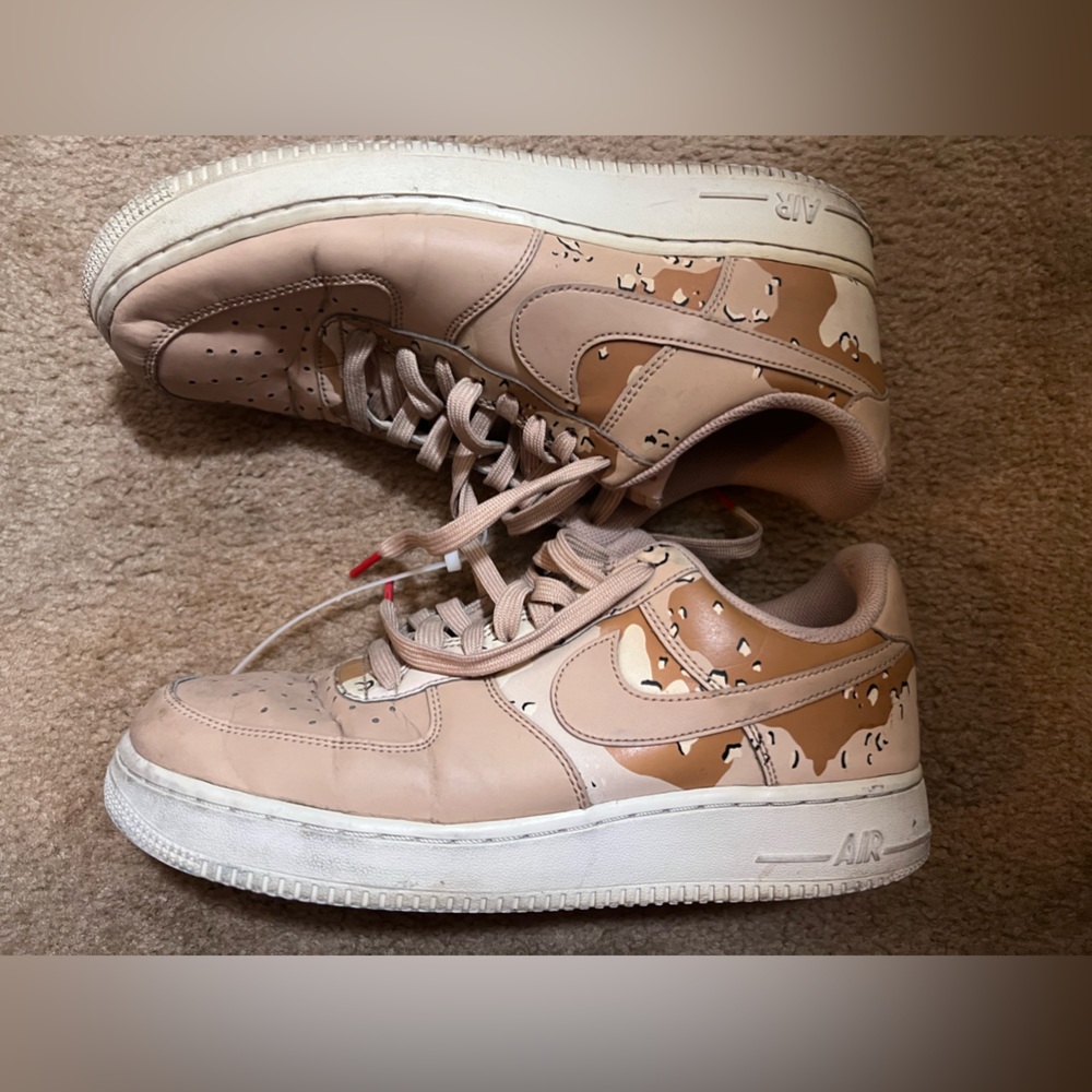 Nike Air Force 1 Low Top- Desert Reflective Country Camo 823511-202